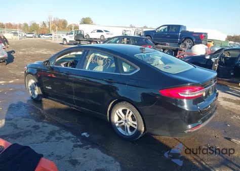 2018 Ford Fusion Hybrid Se from USA, damaged, VIN 3FA6P0LU6JR155485